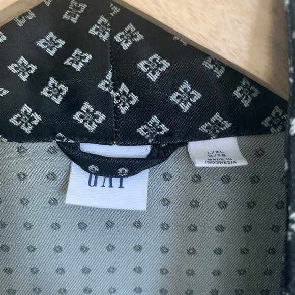 GAP Mix-Print Topper Jacket Black L/XL - Picture 9 of 9